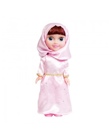 Poupée musulmane "Chifa" parlante (version de luxe) - Vêtement rose 