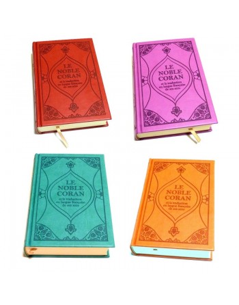 Le Noble Coran et la traduction en langue française de ses sens (bilingue français/arabe) - Edition de luxe (Couverture cartonné