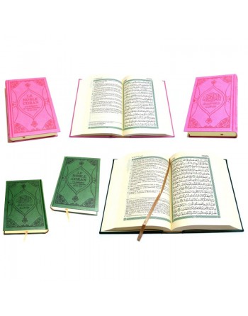 Le Noble Coran et la traduction en langue française de ses sens (bilingue français/arabe) - Edition de luxe (Couverture cartonné