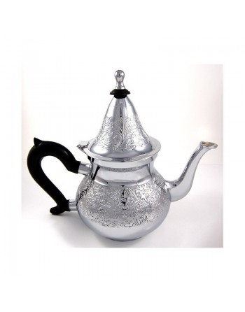 Théière chromée (12 tasses) 