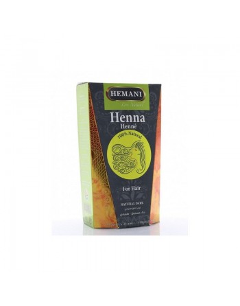 Henné pour cheveux 100% naturel - Noir - Henna Natural Dark 