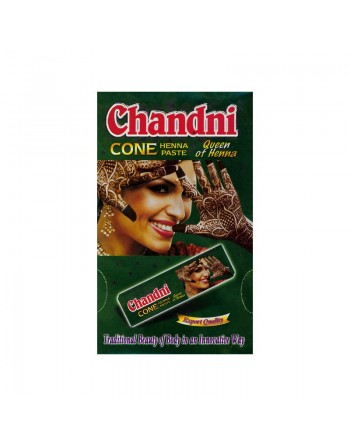 Tube de henné - Chandni Cone Henna Paste (Henna naturelle de couleur naturelle) 