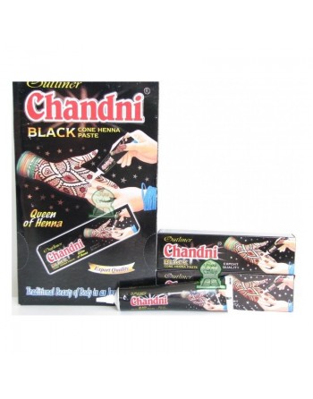Tube de hénné noir - Chandni Black Cone Henna Paste - 30 g net 