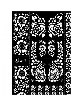 Motifs pour tatouage au henné 
