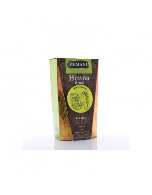 Henné pour cheveux 100% naturel marron - Henna Box Brown Henné pour cheveux 100% naturel marron - Henna Box Brown