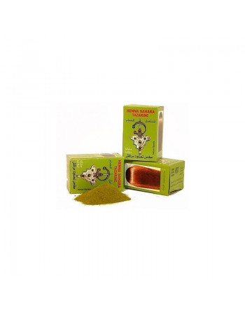 Henné pour cheveux 100% Naturel Sahara Tazarine (100 gr Net) 