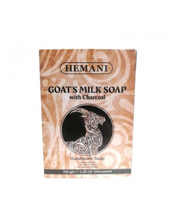 Savon au lait de chèvre aux extraits de charbon 150 g net - Goat's milk soap with Charcoal 