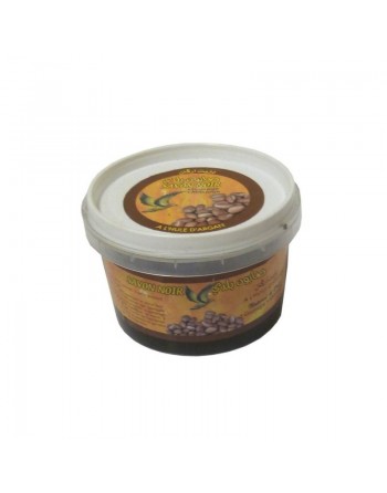 Savon noir Beldi marocain parfumé à l'huile d'Argan 100% naturel (Gommage et massage) 250g 
