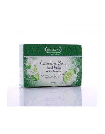 Savon au concombre 75g net HEMANI Cucumber Soap 