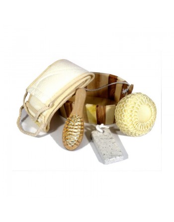 Ensemble traditionnel complet pour bain et hammam 