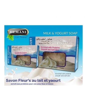 Savon Fleur's au lait - Milk & Yogurt Soap 