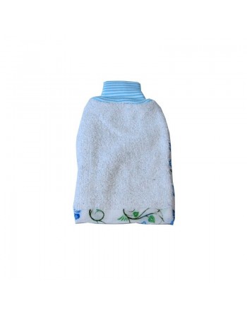 Gant de gommage (Kessa) pour l'exfoliation de la peau 