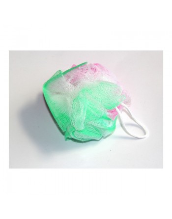 Lot de 4 larges fleurs de douche exfoliantes multicolores de qualité supérieure 