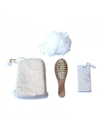 Ensemble pour hammam et bain dans un récipient sous forme de baignoire 