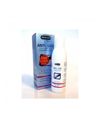 Shampoing anti-poux (fourni avec un peigne) - Hemani Shampoing Anti-lice 