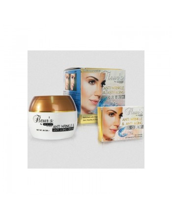 Crème Anti-rides & Anti-âge (100g) - Hemani Fleur's Anti Wrinkle & Anti Aging Cream 
