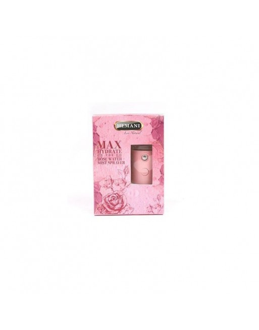 Eau de rose 30ml net et brumisateur de poche - Rose water with mist spray 