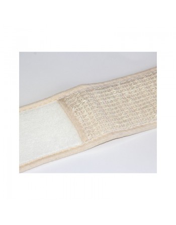 Lanière de massage exfoliante en crin pour le dos et le corps (70 cm) 