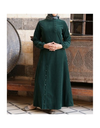 Robe en velours côtelé - Omera Dress [wD0161] 