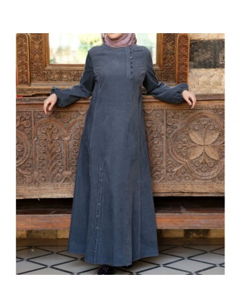 Robe en velours côtelé - Omera Dress [wD0161] 