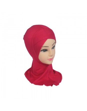 Hijab cagoule croisé une pièce (plusieurs couleurs disponibles) 