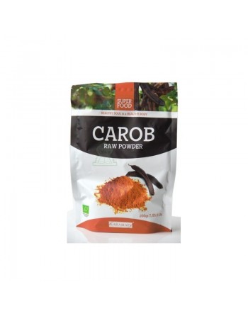 Super food : Poudre de caroube brute de 200g 