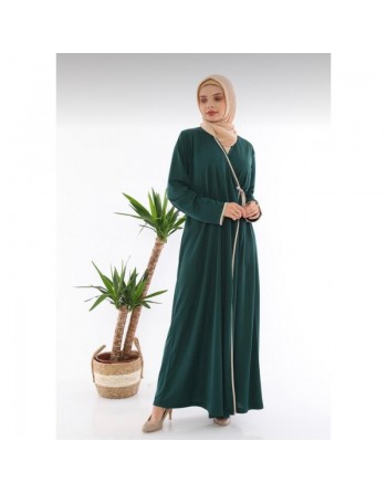 Kimono pour femme - Couleur vert émeraude 