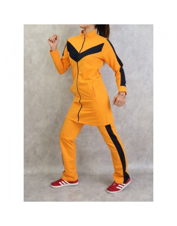Survêtement femme 2 pièces bicolore (Plusieurs couleurs disponibles) 