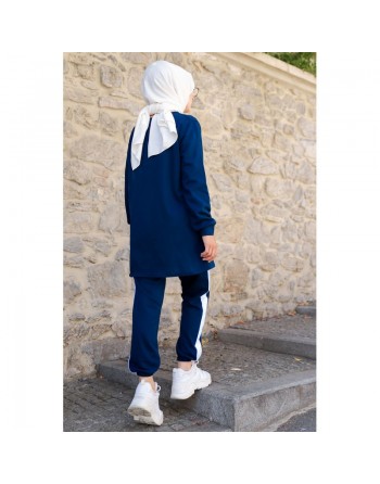 Survêtement décontracté "NASA" - Tenue de sport 2 pièces pour femme (Grandes tailles et Hidjab pas cher en ligne) -... 