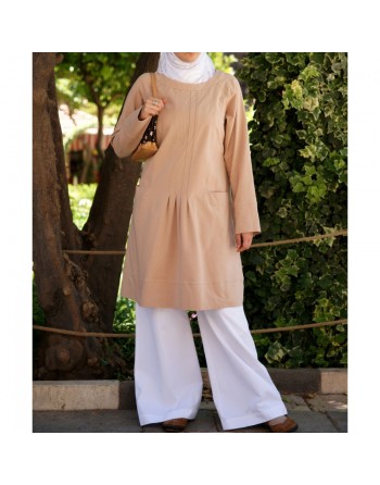Tunique large avec poches - Jersey Selina Dresstop with Pockets [wB8063] 