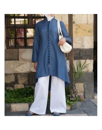 Tunique coton et soie - Silk and Cotton Badia Tunic [wB1515] 