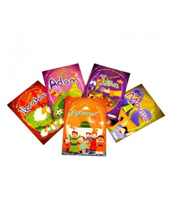 Pack 5 livres : Série Les Histoires des prophètes 