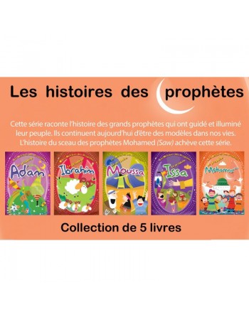 Pack 5 livres : Série Les Histoires des prophètes 