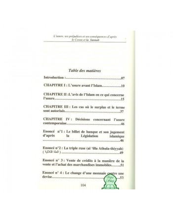 Ar-Riba - L'Usure, ses préjudices et ses conséquences 