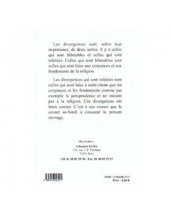 Les causes de la divergence entre les savants 