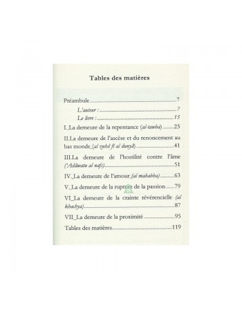 Les sept degrés spirituels dans le chemin vers Dieu 