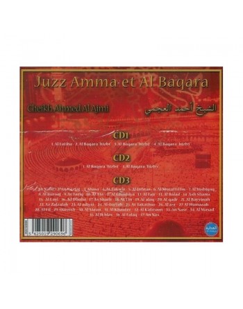 Le Saint Coran : Juz Amma et Al-Baqara en 3 CD - Cheikh Ahmed Al Ajmi- قرآن كريم : جزء عمّ و البقرة 