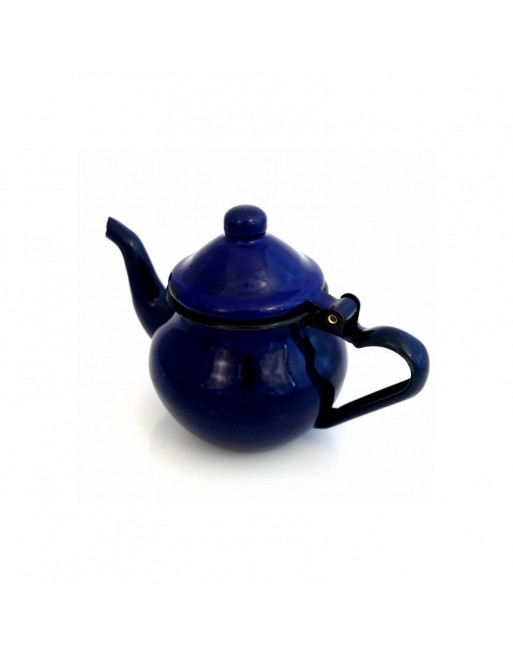 Petite Théière en Inox de qualité supérieure Couleur bleu marine 
