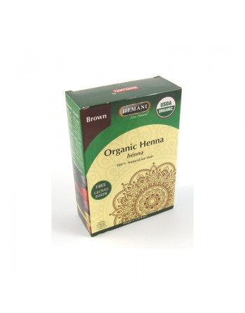 Henné Bio pour coloration marron (à bases de plantes naturelles) 