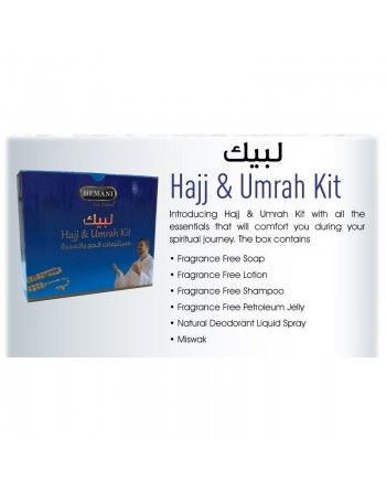 Le Pack "Labbayk" pour Hajj et 'Omra (tous les accessoires nécessaires pour une bonne hygiène du corps - Sans parfum) -... 