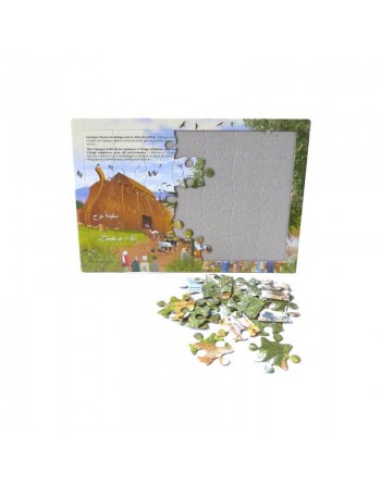 Grand Puzzle "L'arche de Noé" (38 x 26 cm) 