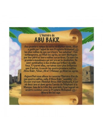 L'histoire de Abu Bakr - 3/6 ans 