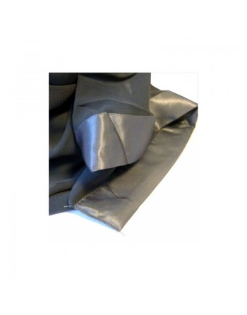 Châle / Foulard hijab une pièce avec bande satinée (Plusieurs couleurs disponibles) 