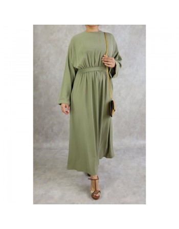 Robe longue et ample - Couleur Vert clair 
