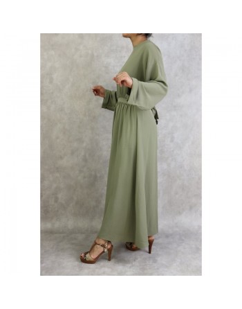 Robe longue et ample - Couleur Vert clair 