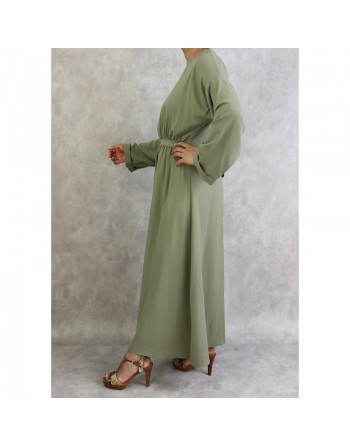 Robe longue et ample - Couleur Vert clair 