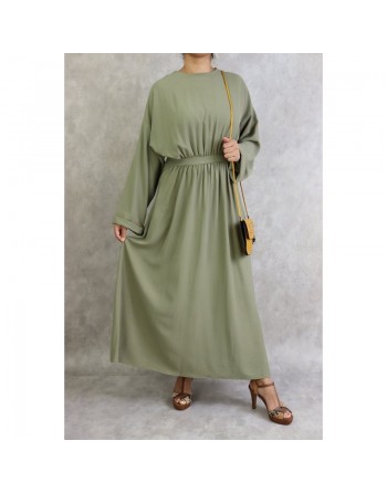 Robe longue et ample - Couleur Vert clair 