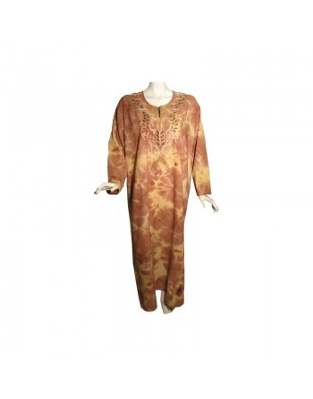 Robe Firdaws couleur rouge indien (Taille standard) 