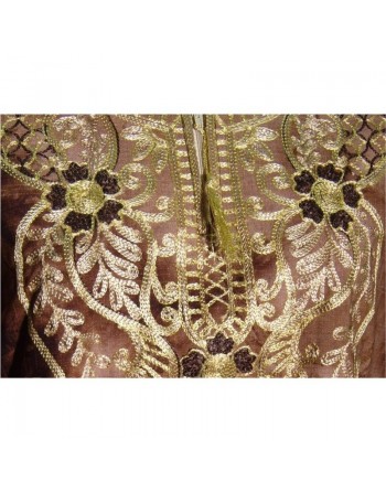 Robe Firdaws couleur cuir (Taille standard) 