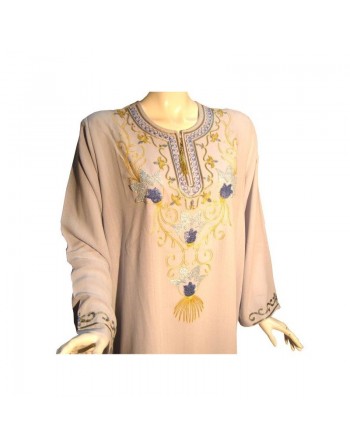 Robe Leyla bleue ciel (Taille L) 